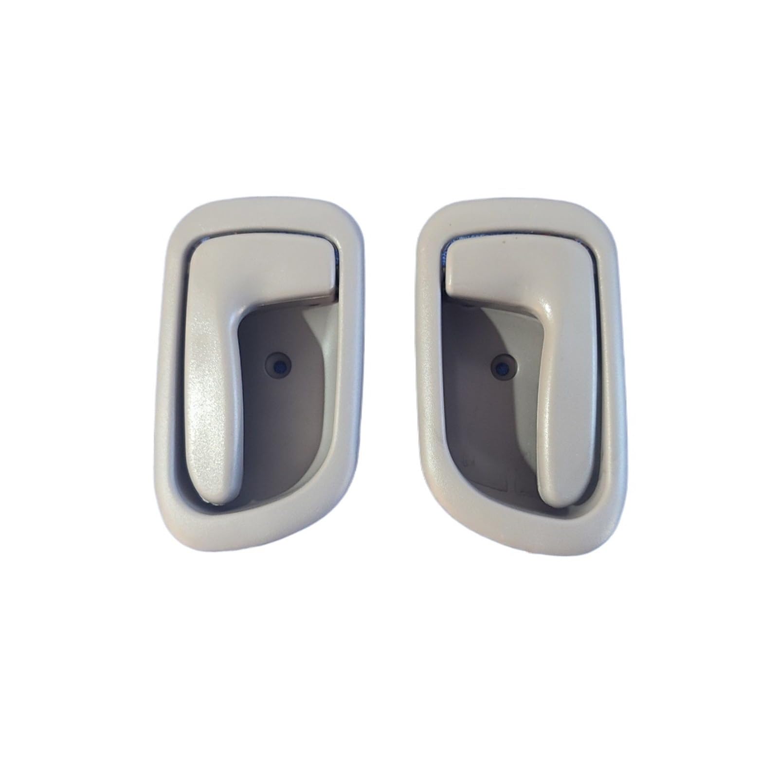 Zhannuobhd Gray Lh And Rh 2Pcs For Toyota For Corolla 1998 1999 2000 2001 2002 Ae110 Interior Door Handle Left Right Gray Matte Car Side Plated Interior Door Handle(Gray Lh And Rh 2Pcs)