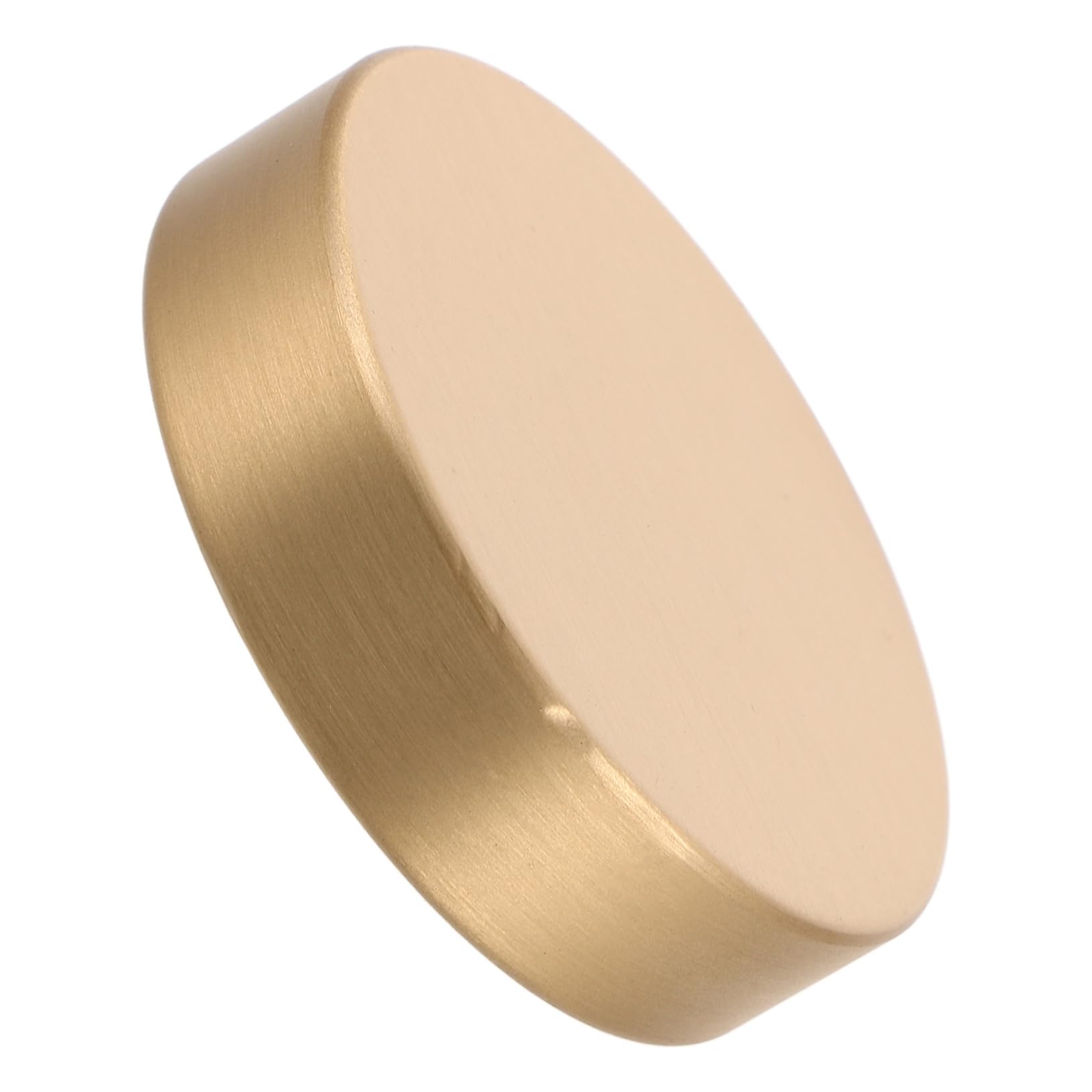 Runder Briefbeschwerer aus Messing mit Antikem Design für Schreibtisch
