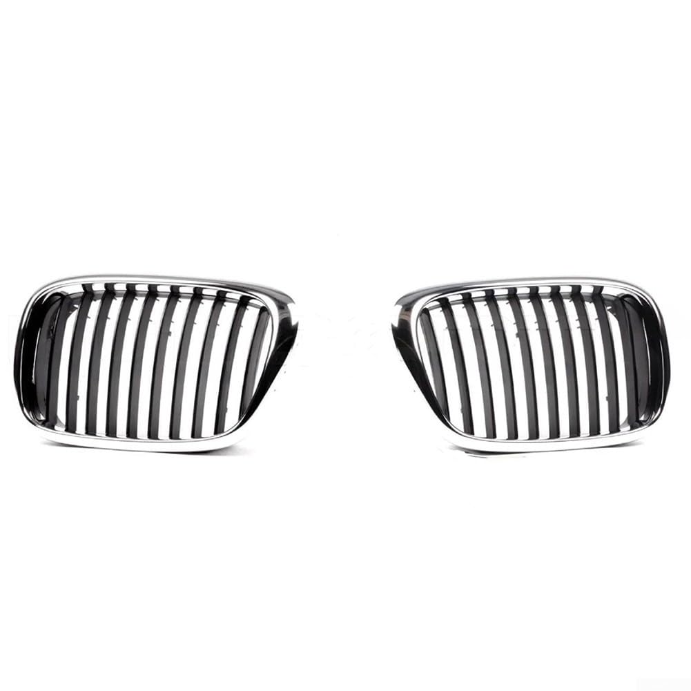 Grille avant chromée noire pour BMW E39 1997–2003, pare-chocs de rechange ABS pour 525i 528i pour 530i 540i M5, grille d'admission d'air de style sport, OEM 51137005837 51137005838 (droite)