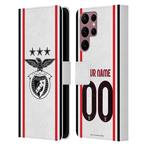 Coque Samsung S22 Ultra 5G en cuir Benfica Away 2021/22 Head Case Designs