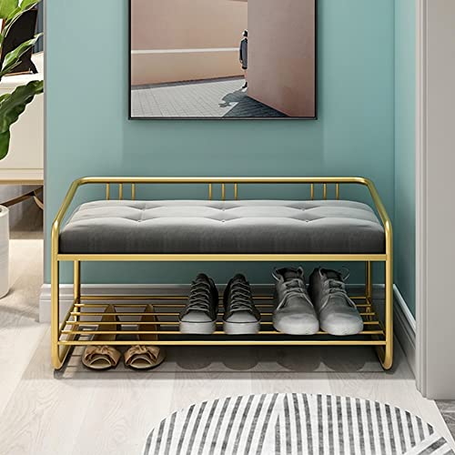 Coussin en flanelle doux pour banc à chaussures gain de place et stable - 5