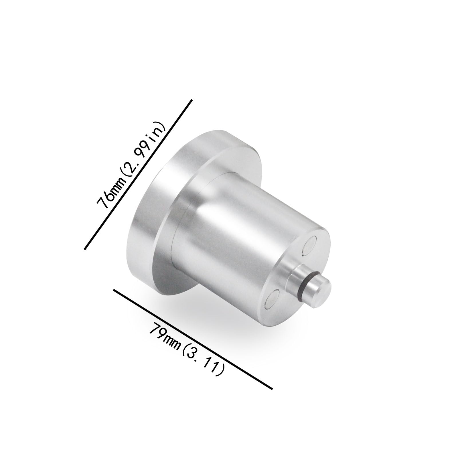 Aluminiowa podkładka podnośnika do podnośnika kompatybilna z Rivian R1T R1S, adapter podnośnika podnośnika podnośnika do podnośnika, wytrzymała, podnośnik podłogowy, adapter podkładki