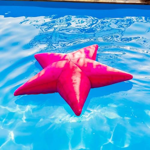 LIVEDECO: Puf Piscina Estrella de Mar Rosa