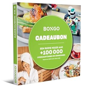 Bongo Bon – Cadeaubon 49,90 | Cadeaubonnen Cadeaukaart cadeau voor man of vrouw | Tot 100.000 belevenissen om te ontdekken in de verschillende producten
