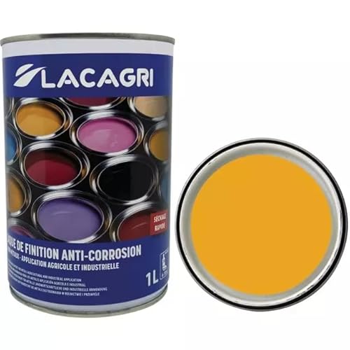 Lacagri Caterpillar LA 3067 Peinture antirouille 3 en 1 Couche de finition et apprêt Jaune