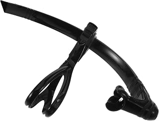 ibasenice Snorkel De Natación Tubo De Buceo Dispositivos De Entrenamiento De Natación Equipo De Entrenamiento De Natación Suministros Acuáticos Suministros De Buceo Negro Gel De Sílice