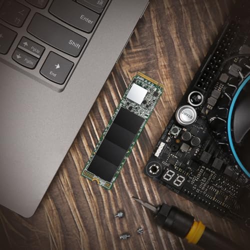 Image of Transcend MTE115 M.2 2280 SSD 2TB, Up to 3,200 MB /s, Compatible w /Ultrabook Laptop PC Desktop, PCIe NVMe Gen3x4 SSD, 3D TLC NAND Flash Internal Solid State Drive, LDPC /Error Correction ECC /SLC Cache