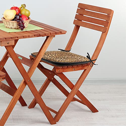Lunarable NSCHAIRPANO-2_14069_16X16 Animal Print Chair Cushion Pads Set Of 2 thumb #3