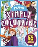 disney frozen: simply colouring