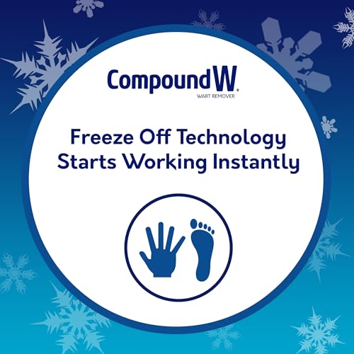 compound w freeze off wart remover wart removal system for removing common amp plantar warts 8 applications