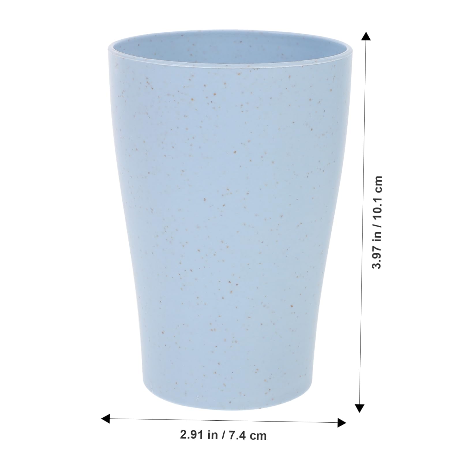 LIFKOME 4-piece Unbreakable Drinking Cup Set Safe for Home Outdoor Camping Microwave Dishwasher Safe