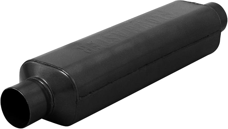 Silencioso esportivo Flowmaster HP-2 409S oval 2,25" x 2,25" com som moderado – 1 unidade
