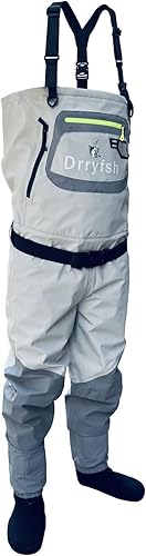 Miniatura 2 de Vadeadores de pesca de caza convertibles de cintura transpirable para hombres y mujeres