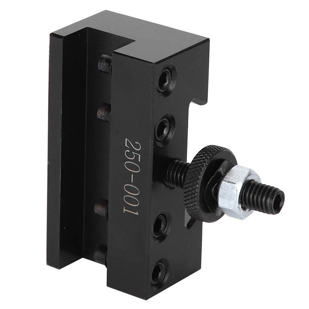 Portautensili a Cambio Rapido, Mini Utensili per Tornio, Portautensili per Tornio Durevole in Acciaio ad Alto Tenore di Carbonio con Tornitura CNC, ca. 1,3 cm/0,5 Pollici(250-001)