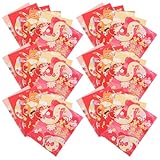 MOTHNUR 36 Stück Geldumschläge Cartoon Geldbeutel Frühlingsfest Umschlag Neujahrs Geldumschlag Cartoon Geldtaschenumschläge Glücksgeldumschlag Bargeldumschlag Glücksgeldbeutel