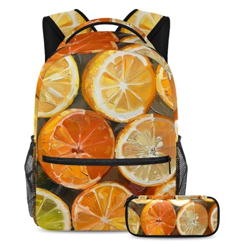 Sac à dos enfant garçons filles avec trousse à crayons pour voyage et école