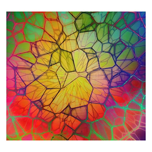 Abstracto Cuadrados Triángulo Polígono Botella de agua de acero inoxidable Frasco aislado al vacío Termo 500ml Viaje… - Imagen 6