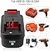 TenHutt 【Lithium-ion | NOT Ni-Mh】 3000mAh 18V Replacement Battery for Black and Decker 18V HPB18 HPB18-OPE 244760-00 A1718 FS18FL FSB18 Firestorm Cordless Power Tools Lithium Battery
