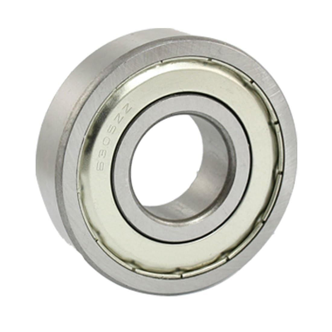 Soywim One Color Bearing, 6305Zz 25 X 62 17Mm Shielded Radial Deep Groove Ball Bearing Wear Resistance