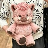 Peluche Qui Court, 45CM Running Boar Animal Peluche Mignon, Oreiller Poupéen...