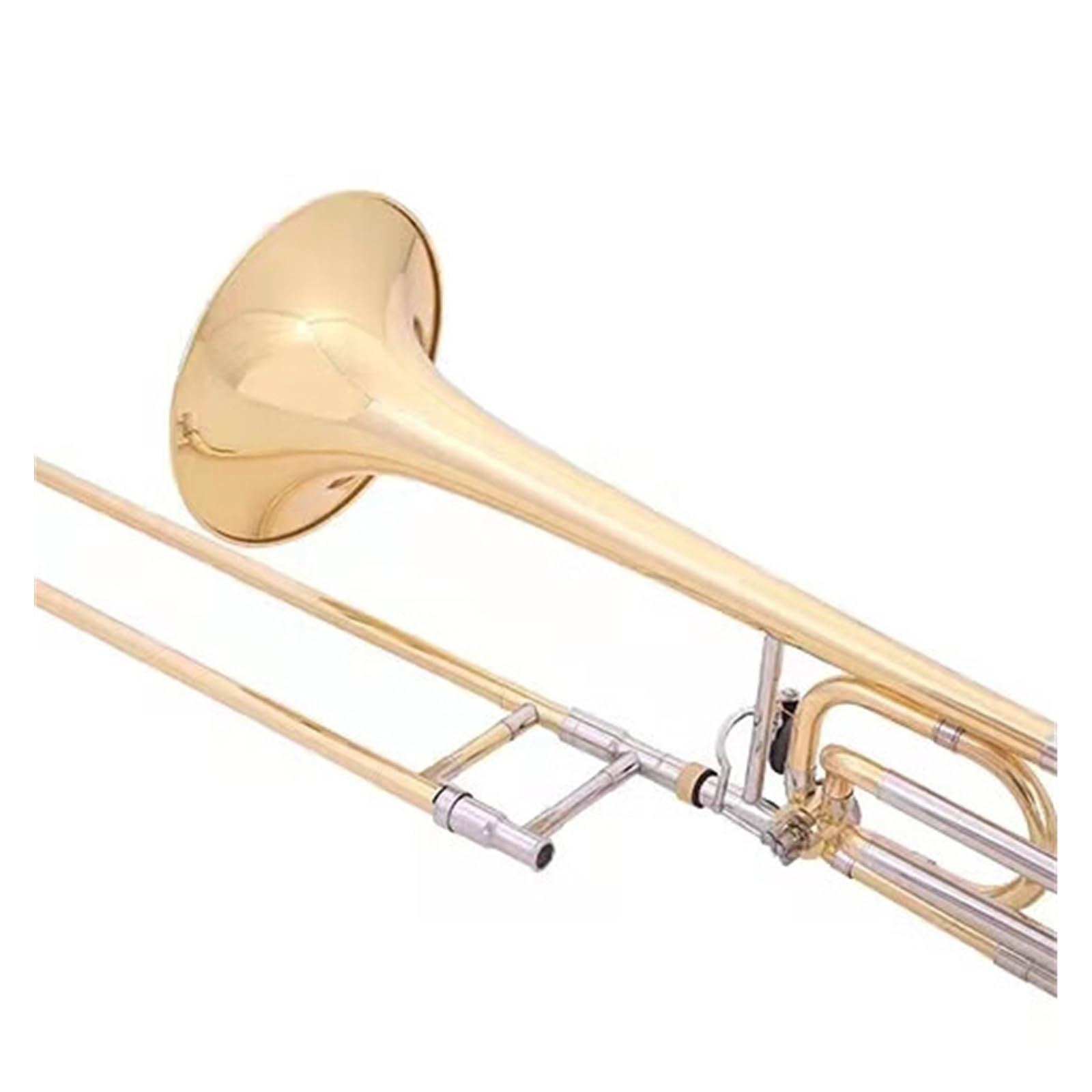 Puzon tenorowy B dur instrument dęty Puzon dla początkujących
