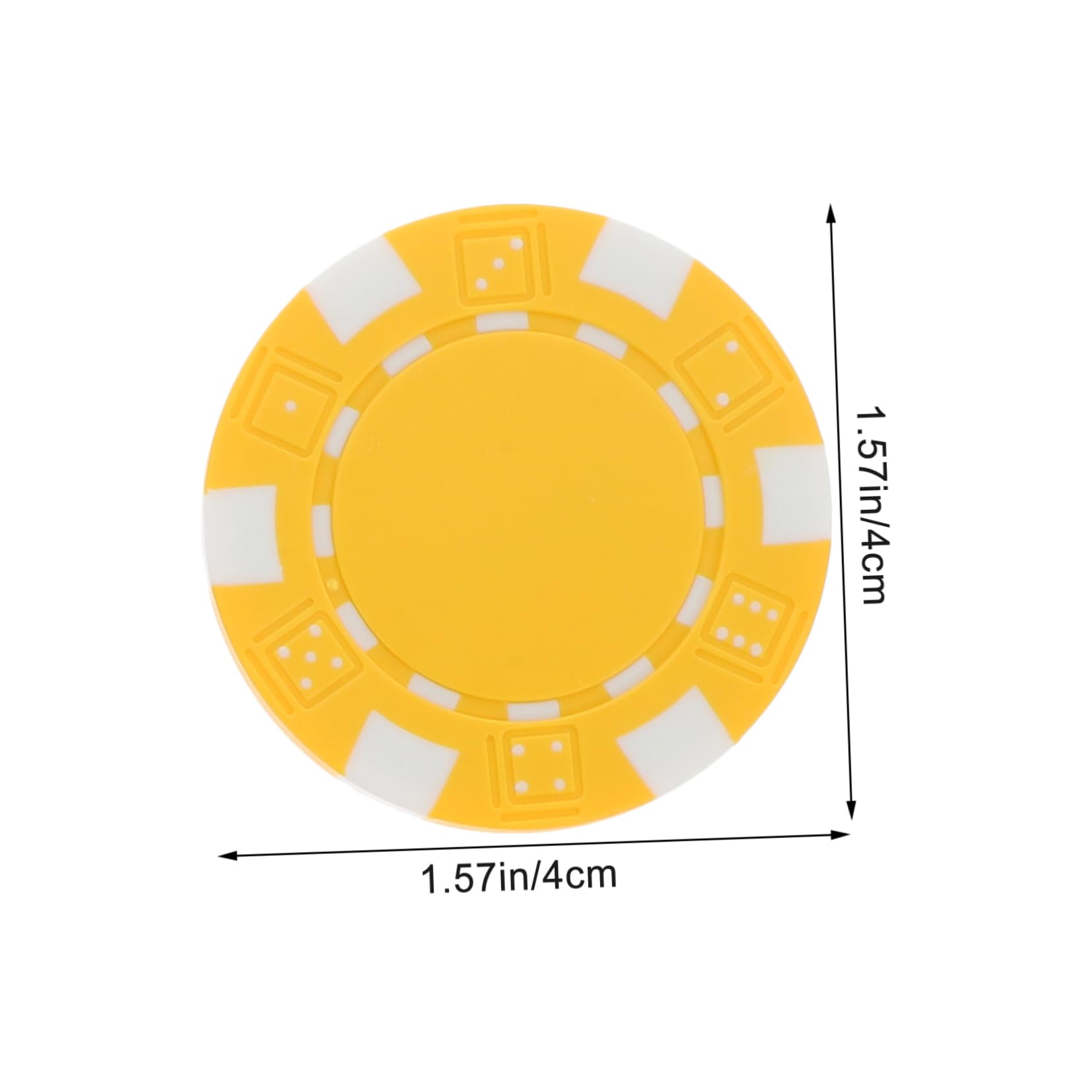 balacoo 28pcs Plastic Poker Chips Game Counting Chips Small Poker Chips Poker Chips Supplies for Lovers