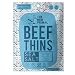 The New Primal Sea Salt Beef Thins - Whole30 Approved, Paleo, Gluten & Soy Free, 100% Grass-Fed, AIP, No Added Sugar, 1oz., Pack of 8