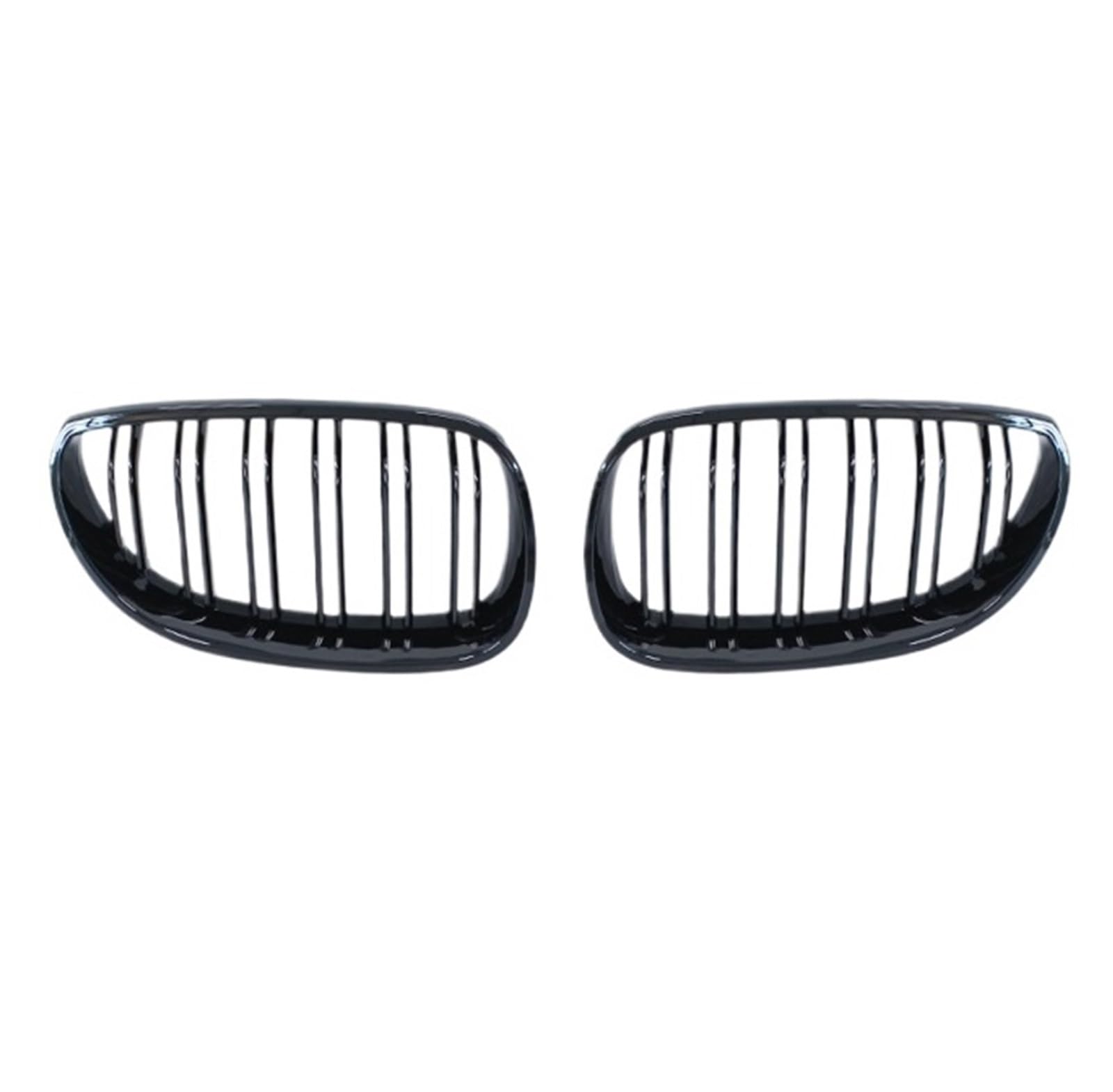 Parrilla de riñón de doble línea para parachoques de BMW Serie 5 E60 E61 5
