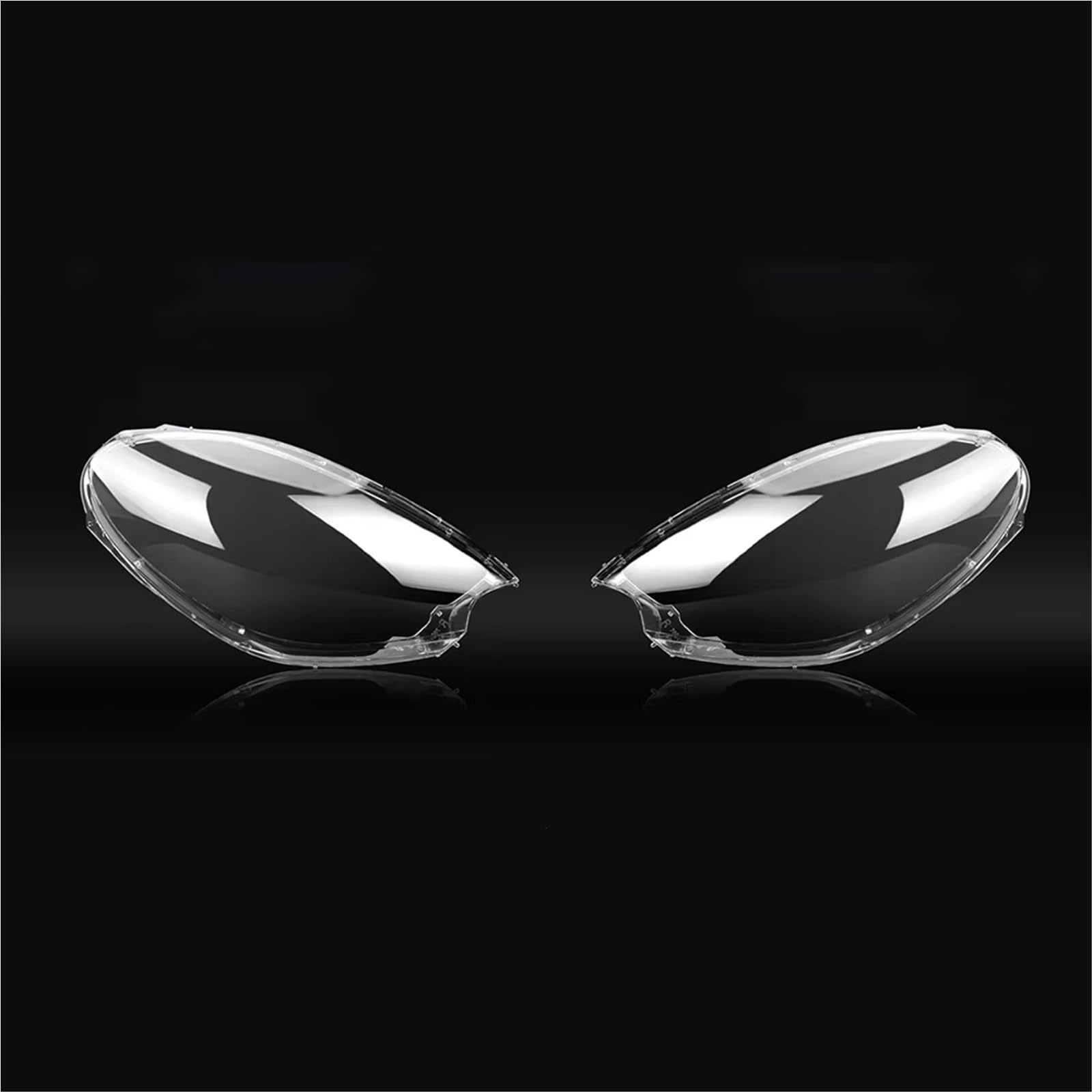 Lente Fari Caps Compatibile Con Porsche Per Macan 2014 2015 2016 2017 Coprifaro Trasparente Paralume Faro Paralume Lente(Left and Right)