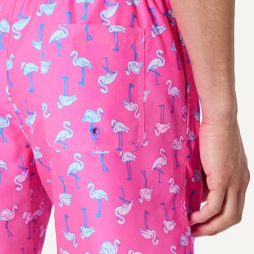 Image of Amazon Essentials Men's Swim Trunks with Mesh Lining, Pockets, Drawstring Closure