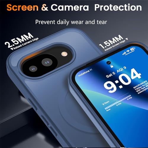 Image of WRJ Magnetic Case for Google Pixel 10a 6.3-Inch, Blue