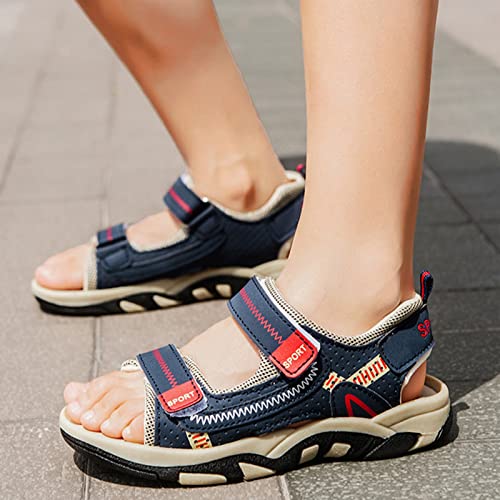 Boys Slide On Sandals Kids Hiking Sandals Girls Non Slip Summer Outdoor Athletic Kids Sport Water Shoes3