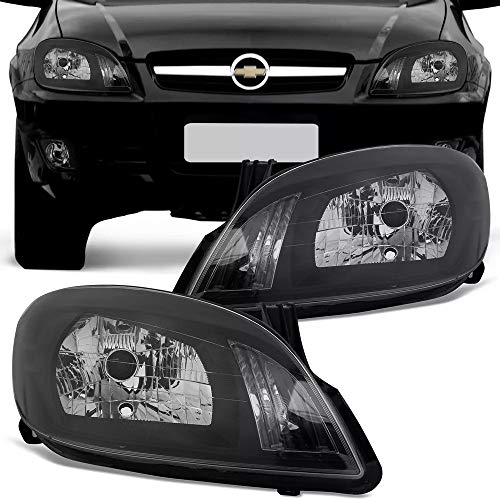 PAR Farol Celta Prisma 2007 2008 2009 2010 2012 Máscara Negra