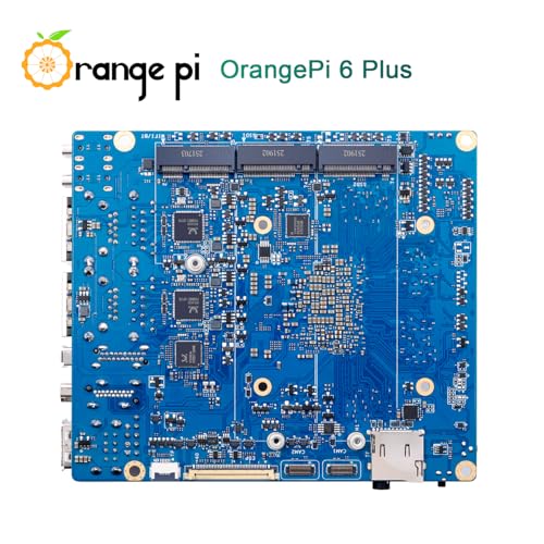 Image of Orange Pi 6 Plus 32GB RAM LPDDR5 12 Core 64 Bit Single Board Computer, CIX SoC 45TOPS AI NPU Mini PC Run Linux, Android, Windows, ROS2 OS with Heat Dissipation Assembly