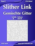 slytherin wappen  Slither Link Gemischte Gitter - Leicht bis Schwer - Band 1 - 276 Rätsel