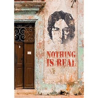 Nothing is Real Poster John Lennon - Les Beatles, Paul McCartney, John Lennon, RIngo Starr, George Harrison