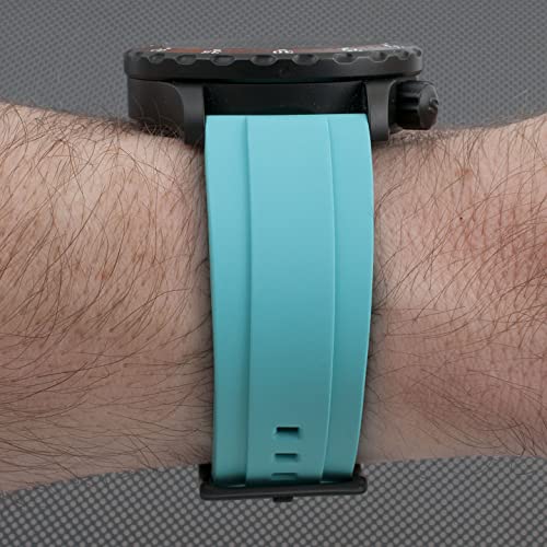 Image of StrapHabit Quick Release Rubber Watch Strap Band FKM 20mm 22mm 24mm