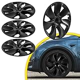 AMSPRAC for Tesla Model Y Hubcaps 19 Inch 2022 2023,Model Y Hub Cover,19" Wheel Hub Caps Protector C