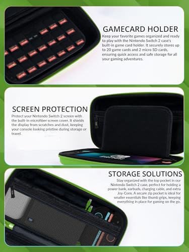 image for Orzly Case Compatible with Nintendo Switch 2 – Protective Travel Car