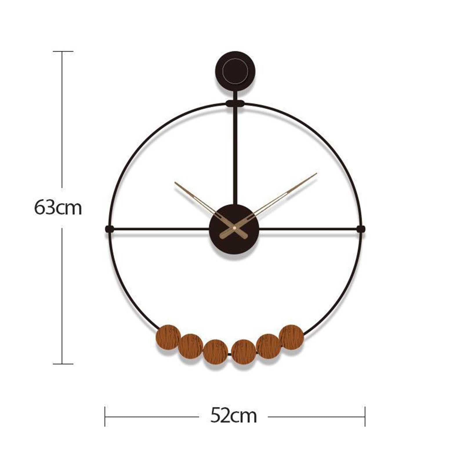 Reloj De Pared Tieyi Sala estar Creativa Dormitorio Cocina Hogar Decoración Lujosa Nórdicos Silenciosos Relojes Cuarzo