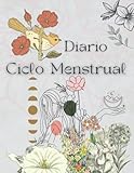  Diario Ciclo Menstrual: Cíclica Registro femenino, Registro menstrual, diagrama lunar, Registrar los Síntomas del Síndrome Premenstrual y los ... los Síntomas del Síndrome Premenstrual