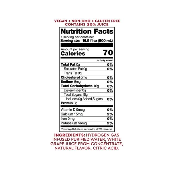 Miniatura 4 de HTWO Agua con infusión de hidrógeno de fresa