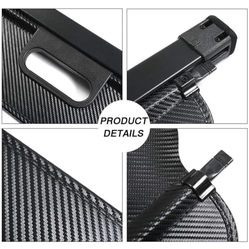 Cubierta de carga para Jeep Grand Cherokee 2011-2016 retráctil e impermeable 7