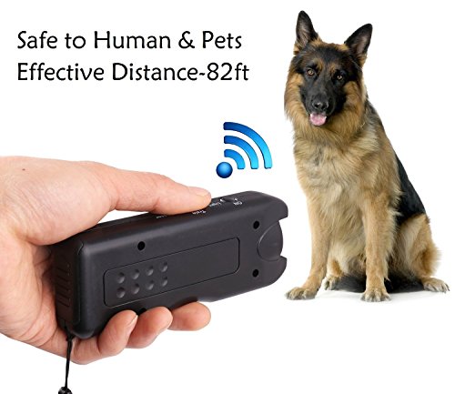 APlus+ Handheld Dog Repellent, Ultrasonic Infrared Dog Deterrent, Bark Stopper + Good Behavior Dog Training (Classic) - Thumbnail 7
