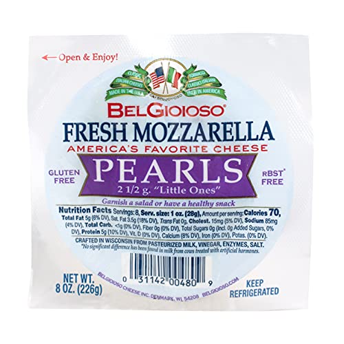 Belgioioso, Fresh Mozzarella Pearls Cup, 8 oz