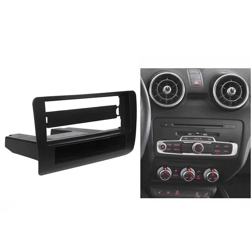 Kit De Instalación De Radio De Coche De 1 DIN Panel Frontal Marco De DVD Y CD para A1 8X 2010+ MENSUNUBNM