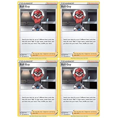 Pokemon Trainer Card Lot - Ball Guy 057072 - Shining Turkey | Ubuy