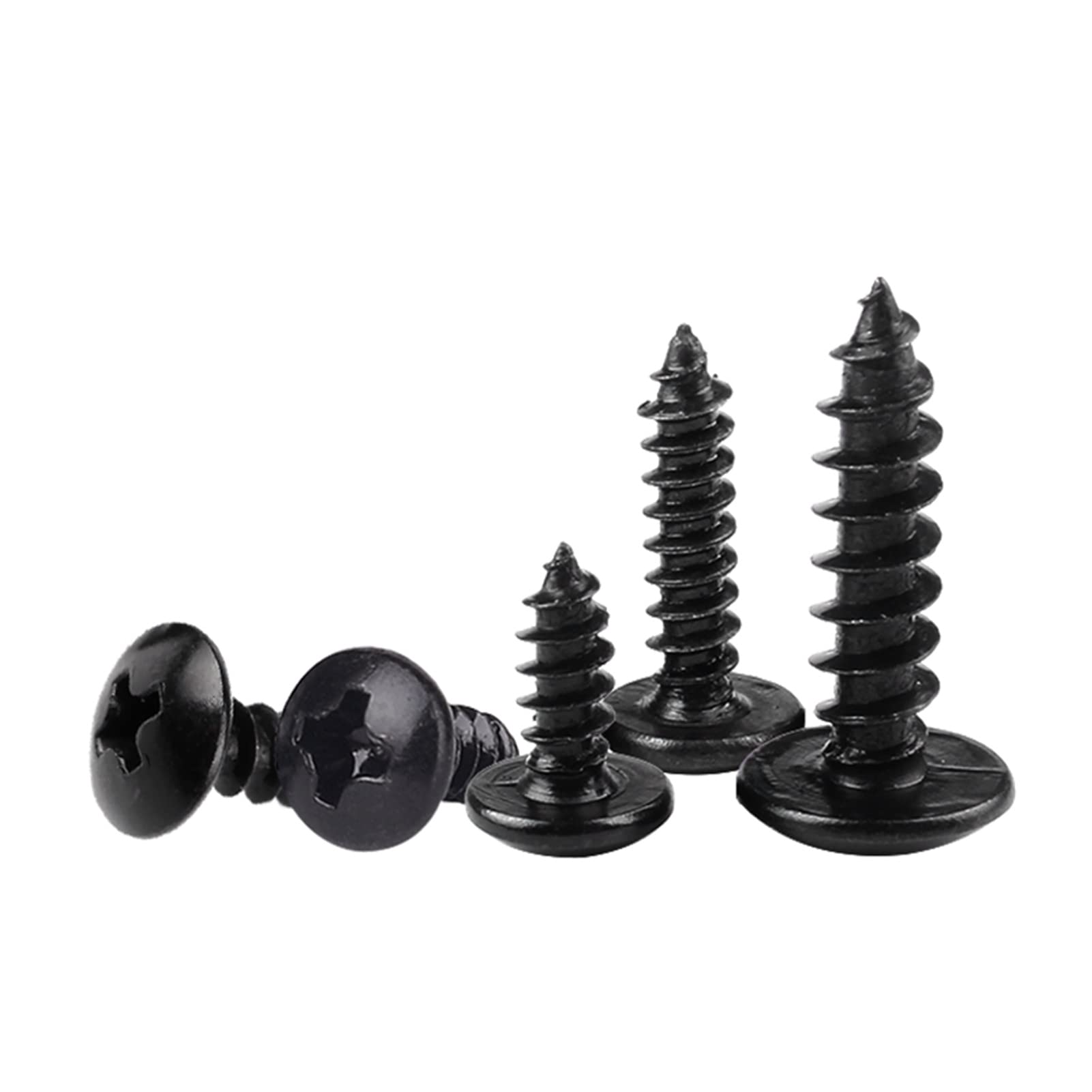 Set 250 Viti Autofilettanti Acciaio Inox - Testa Croce E Tonda Per Legno (M3, M4, M5) - Foto 4