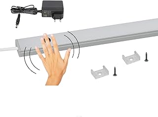 QLS LED Unterbauleuchte Neutralweiß 4000K Schrankbeleuchtung mit Bewegungsmelder Licht Küche (80 cm)