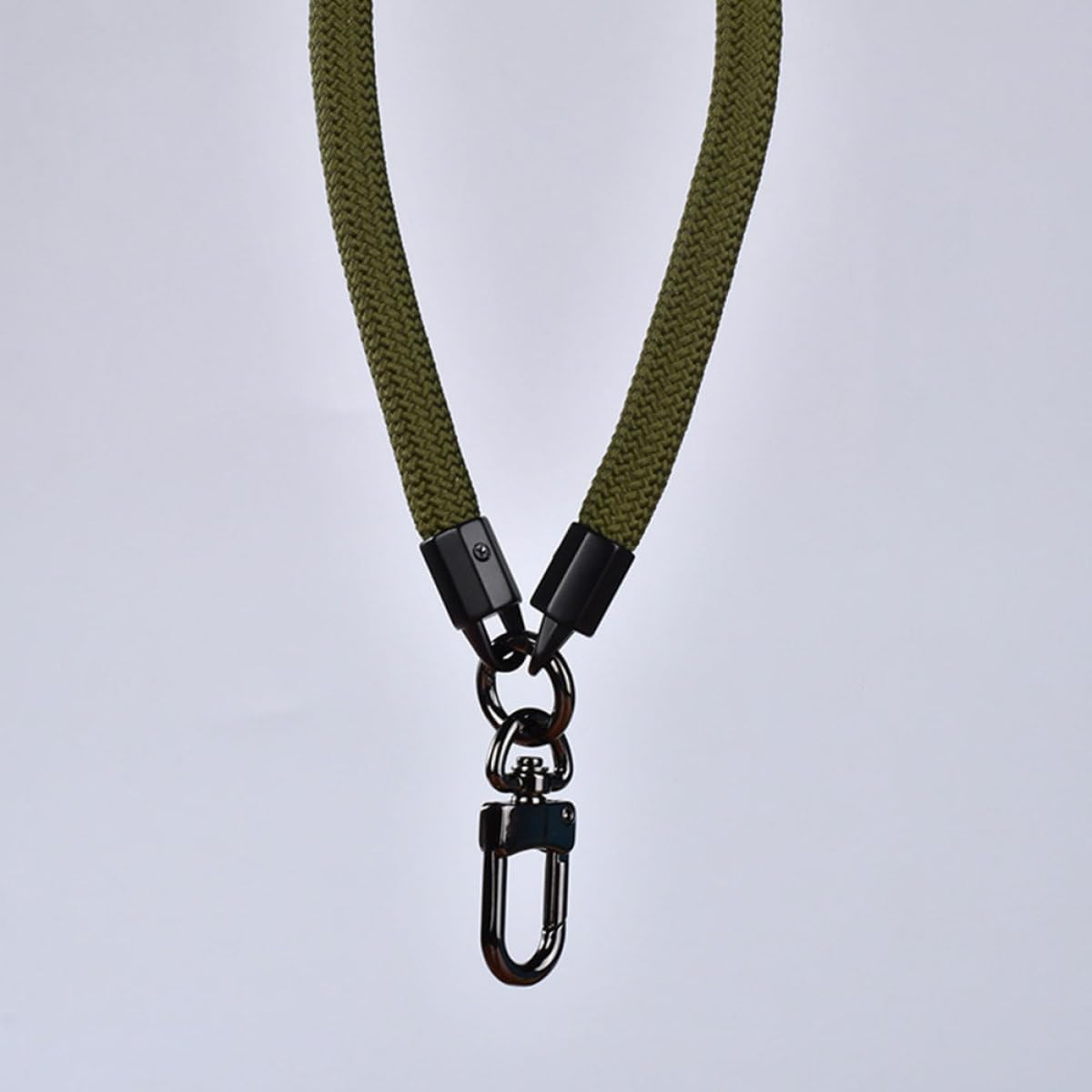 BESTYASH Green 10mm Phone Lanyard Wrist Strap Heavy Thickened Anti-lost Phone Hanging Rope Keychains and Id Long Sturdy Wristlet for Everyday Use